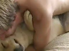 sex-with-animals, guy-fucks-dog